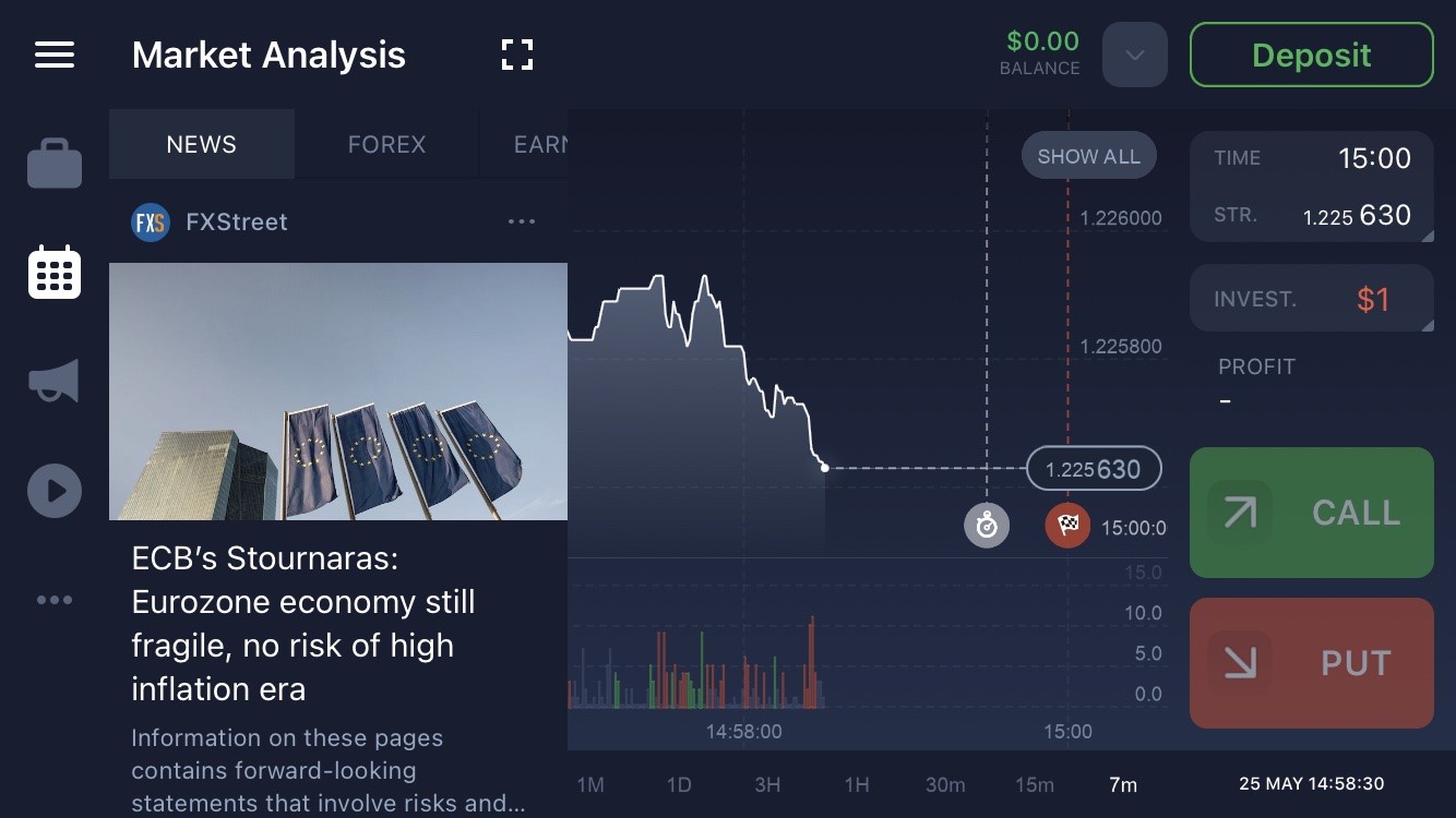 News feed on a mobile platform